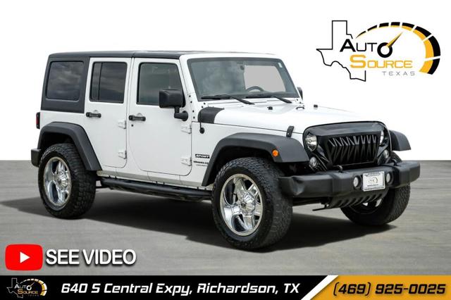 2018 Jeep Wrangler JK Unlimited JK Unlimited Sport 4WD