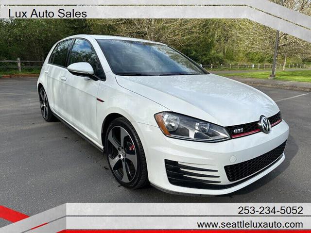 2017 Volkswagen Golf GTI 2.0T S 4-Door FWD