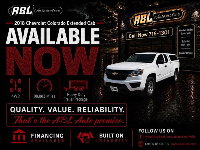 2018 Chevrolet Colorado Work Truck