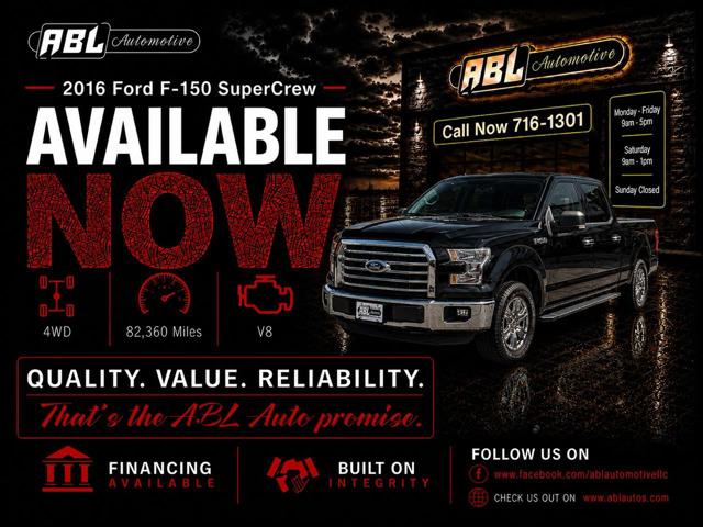 2016 Ford F-150 XLT