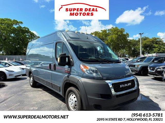 2020 Ram ProMaster Cargo Van 3500 159 High Roof Extended Ca