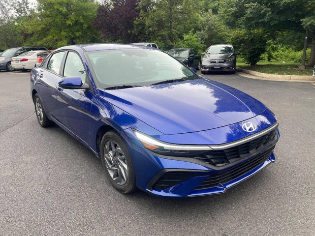2025 Hyundai Elantra Hybrid Blue