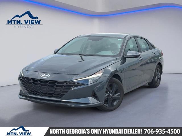 2023 Hyundai Elantra Hybrid Blue FWD