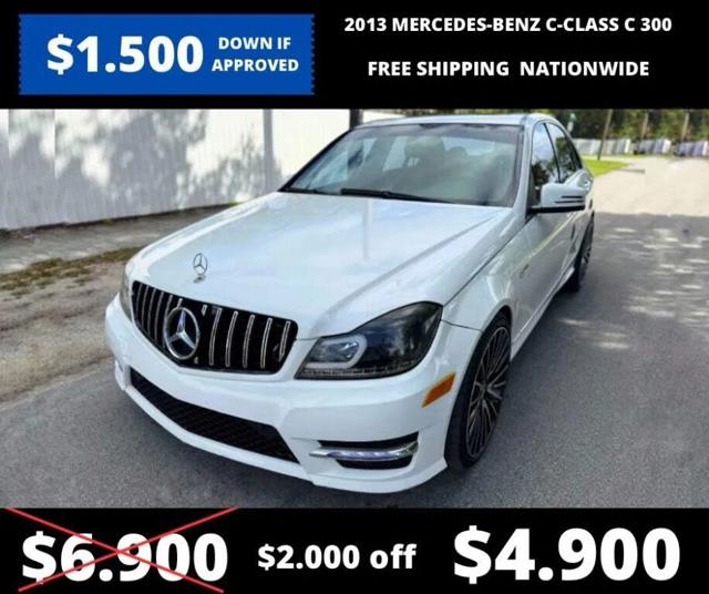 2013 Mercedes-Benz C-Class C 300 Luxury Sedan 4MATIC