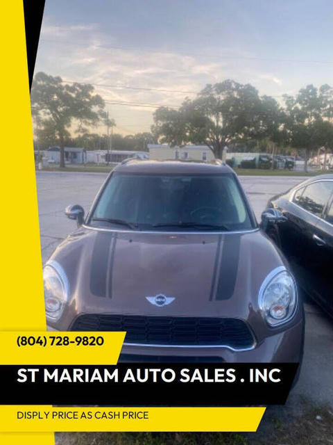 2012 MINI Cooper Countryman S FWD