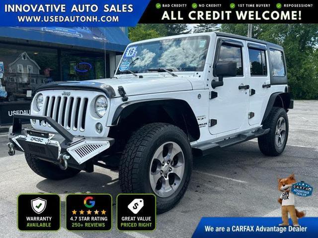 2016 Jeep Wrangler Unlimited Unlimited Sahara 4WD