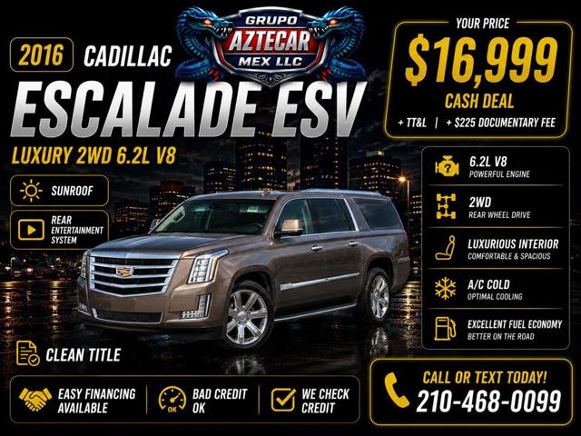 2016 Cadillac Escalade ESV Luxury RWD
