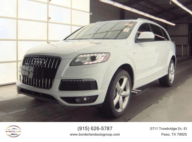 2015 Audi Q7 3.0T quattro S-Line Prestige