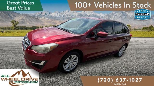 2015 Subaru Impreza Wagon 2.0i Premium Hatchback