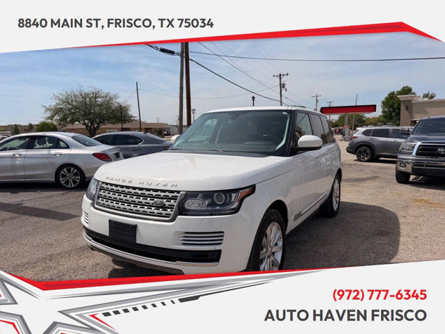 2015 Land Rover Range Rover V6 HSE 4WD