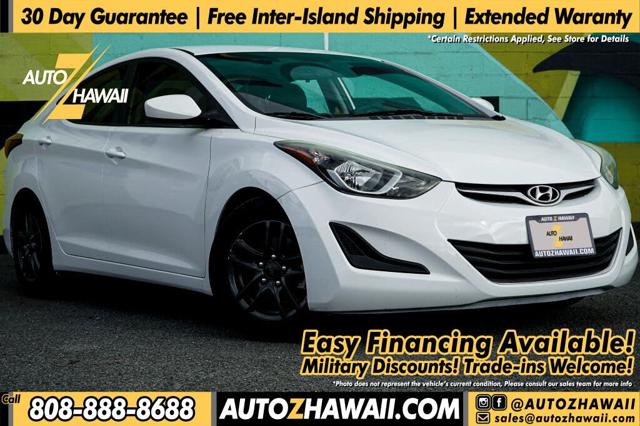 2016 Hyundai Elantra SE