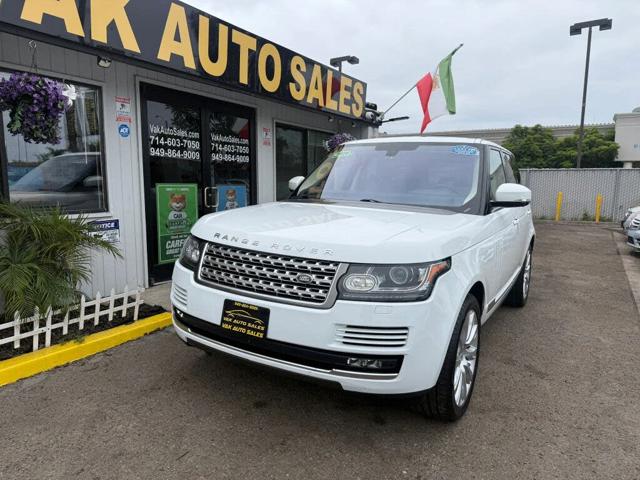 2016 Land Rover Range Rover V8 Supercharged 4WD