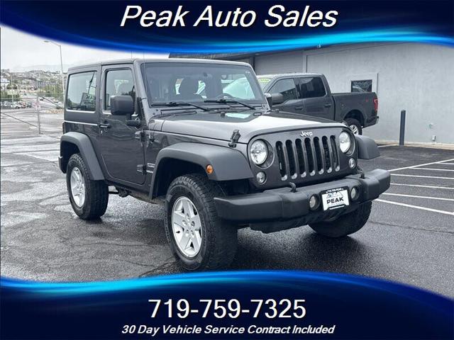 2017 Jeep Wrangler Sport S 4WD