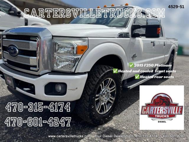 2015 Ford Super Duty F-250 SRW Platinum