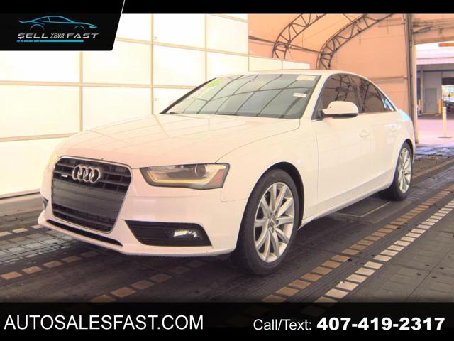 2013 Audi A4 2.0T quattro Premium Plus