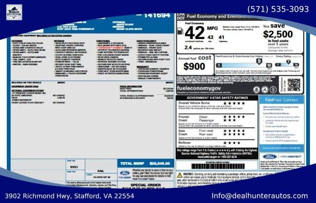 2019 Ford Fusion Hybrid SE