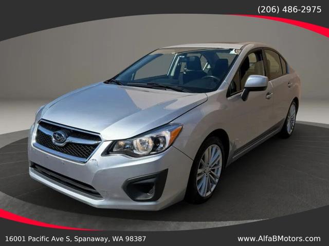 2013 Subaru Impreza Sedan 2.0i Premium