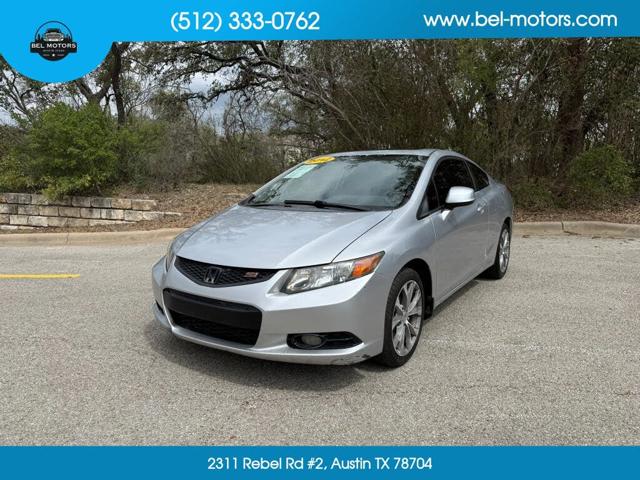 2012 Honda Civic Cpe Si
