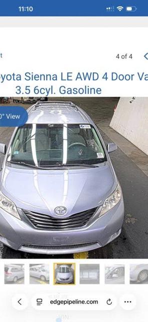 2012 Toyota Sienna LE 7-Passenger