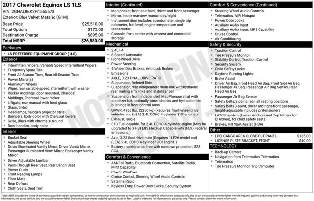 2017 Chevrolet Equinox LS FWD