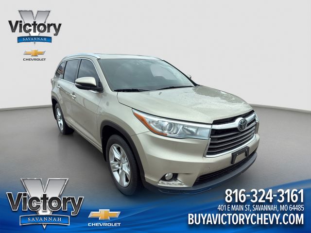 2015 Toyota Highlander Limited Platinum AWD