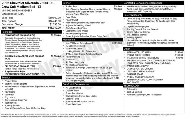 2022 Chevrolet Silverado 2500HD LT