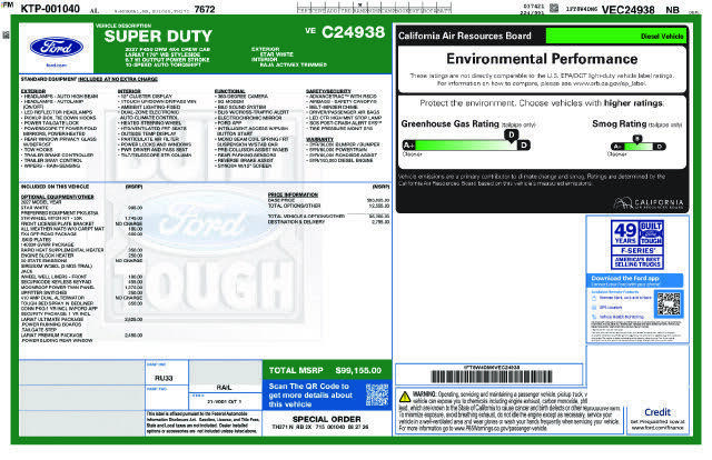 2027 Ford F-450 Super Duty Lariat