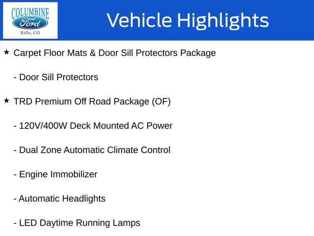 2019 Toyota Tacoma 4WD TRD Off Road
