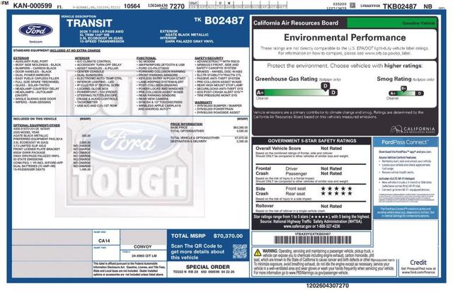 2026 Ford Transit Passenger Wagon 350 XL Low Roof LB AWD