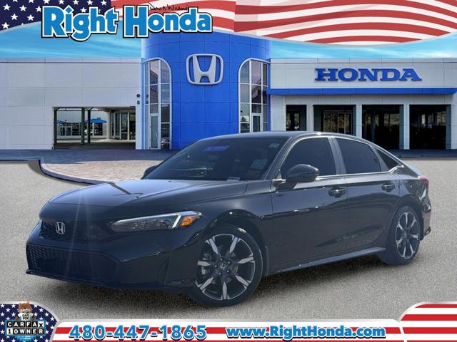 2025 Honda Civic Sedan Hybrid Sport Touring Sedan FWD