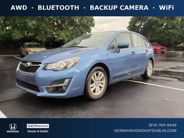 2016 Subaru Impreza Wagon 2.0i Premium Hatchback