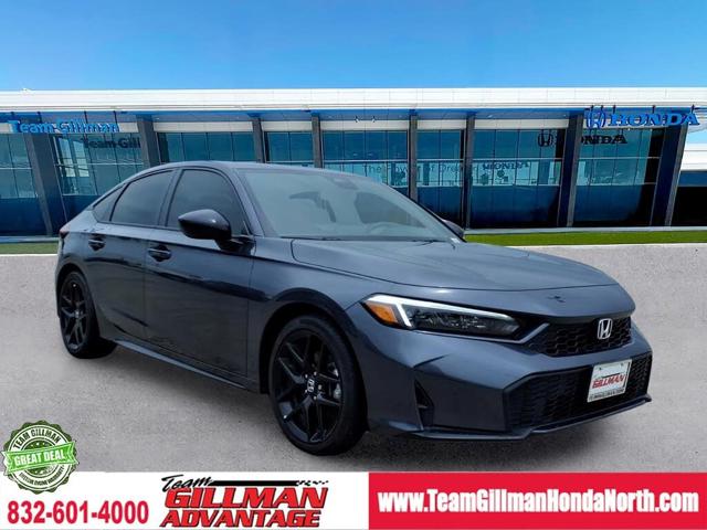 2025 Honda Civic Hatchback Hybrid Sport Hatchback FWD