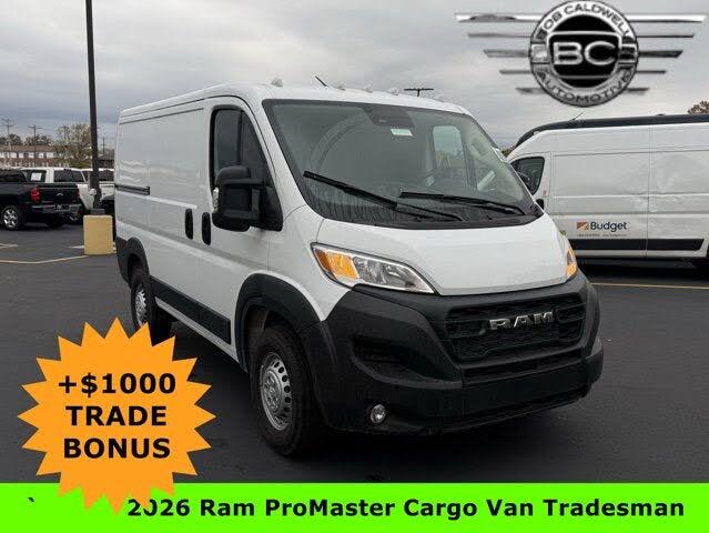 2026 Ram ProMaster Cargo Van 1500 Tradesman 118 Low Roof Ca