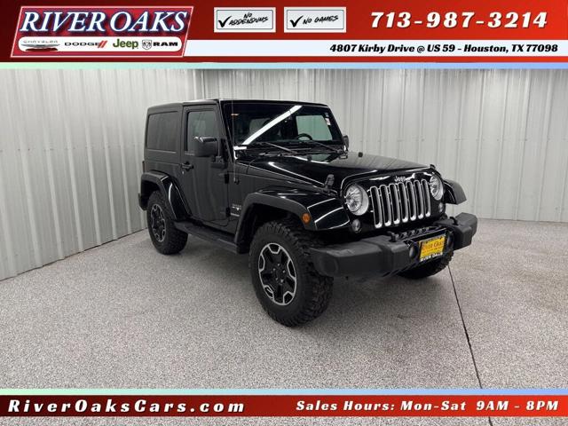 2016 Jeep Wrangler Sahara 4WD