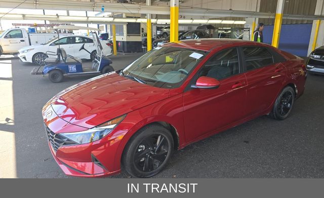 2023 Hyundai Elantra Hybrid Blue