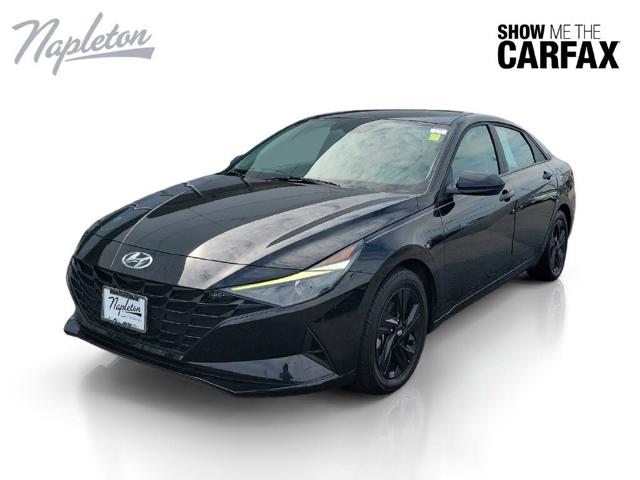 2023 Hyundai Elantra Hybrid Blue