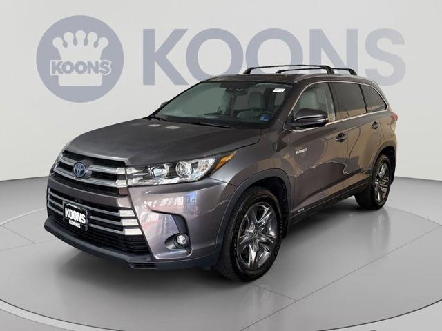 2019 Toyota Highlander Hybrid Limited Platinum
