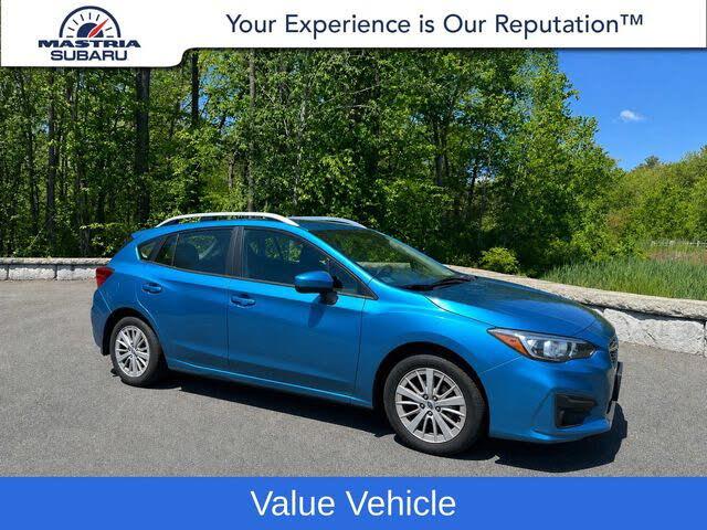 2018 Subaru Impreza 2.0i Premium Hatchback AWD
