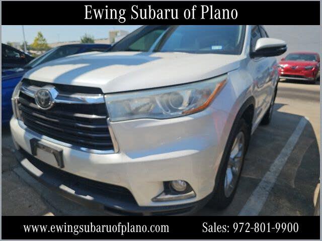 2015 Toyota Highlander Limited Platinum
