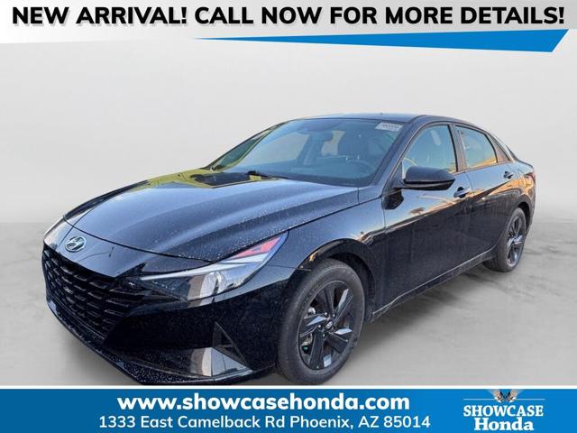 2023 Hyundai Elantra Hybrid Blue