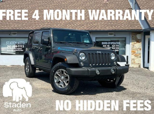 2016 Jeep Wrangler Unlimited Unlimited Rubicon 4WD
