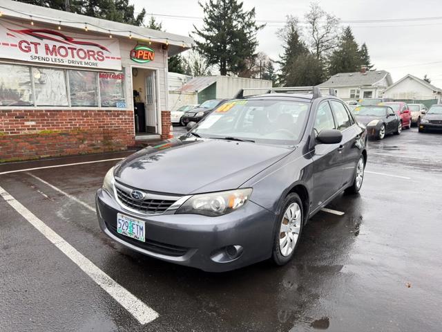 2008 Subaru Impreza Sedan (Natl) 2.5i Sport