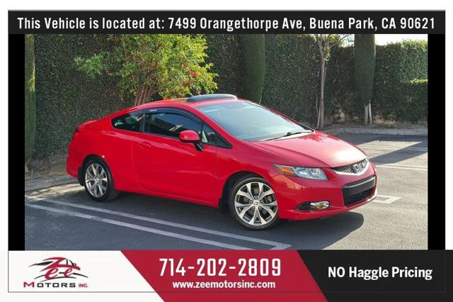 2012 Honda Civic Cpe Si