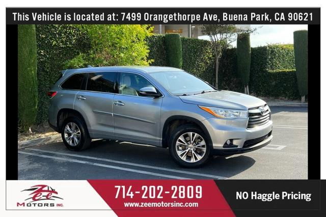 2015 Toyota Highlander LE Plus