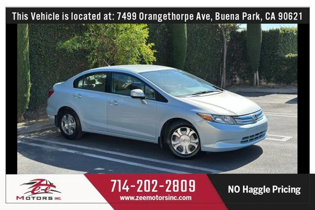 2012 Honda Civic Hybrid FWD with Leather
