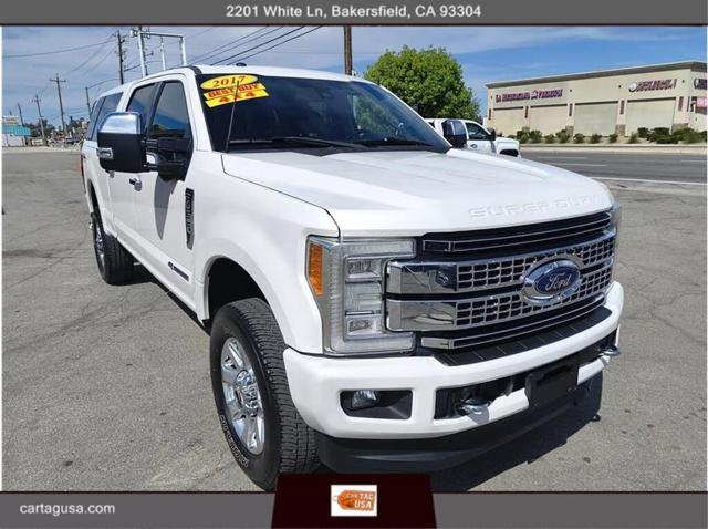 2017 Ford Super Duty F-350 SRW Platinum
