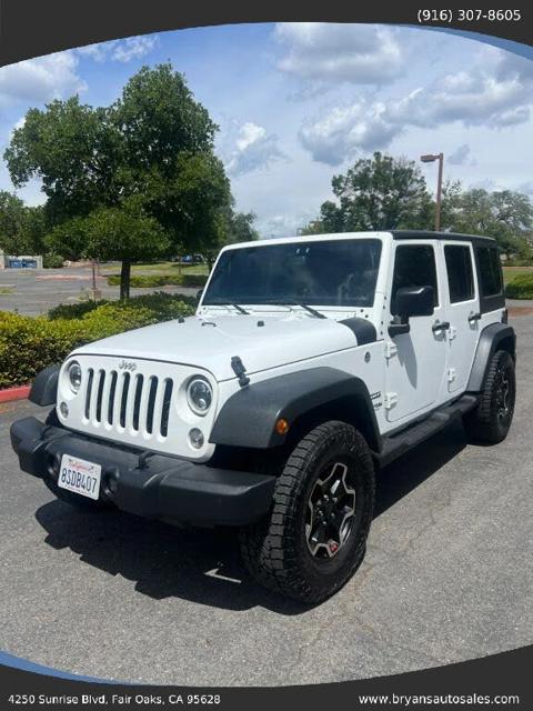 2018 Jeep Wrangler JK Unlimited JK Unlimited Sport S 4WD