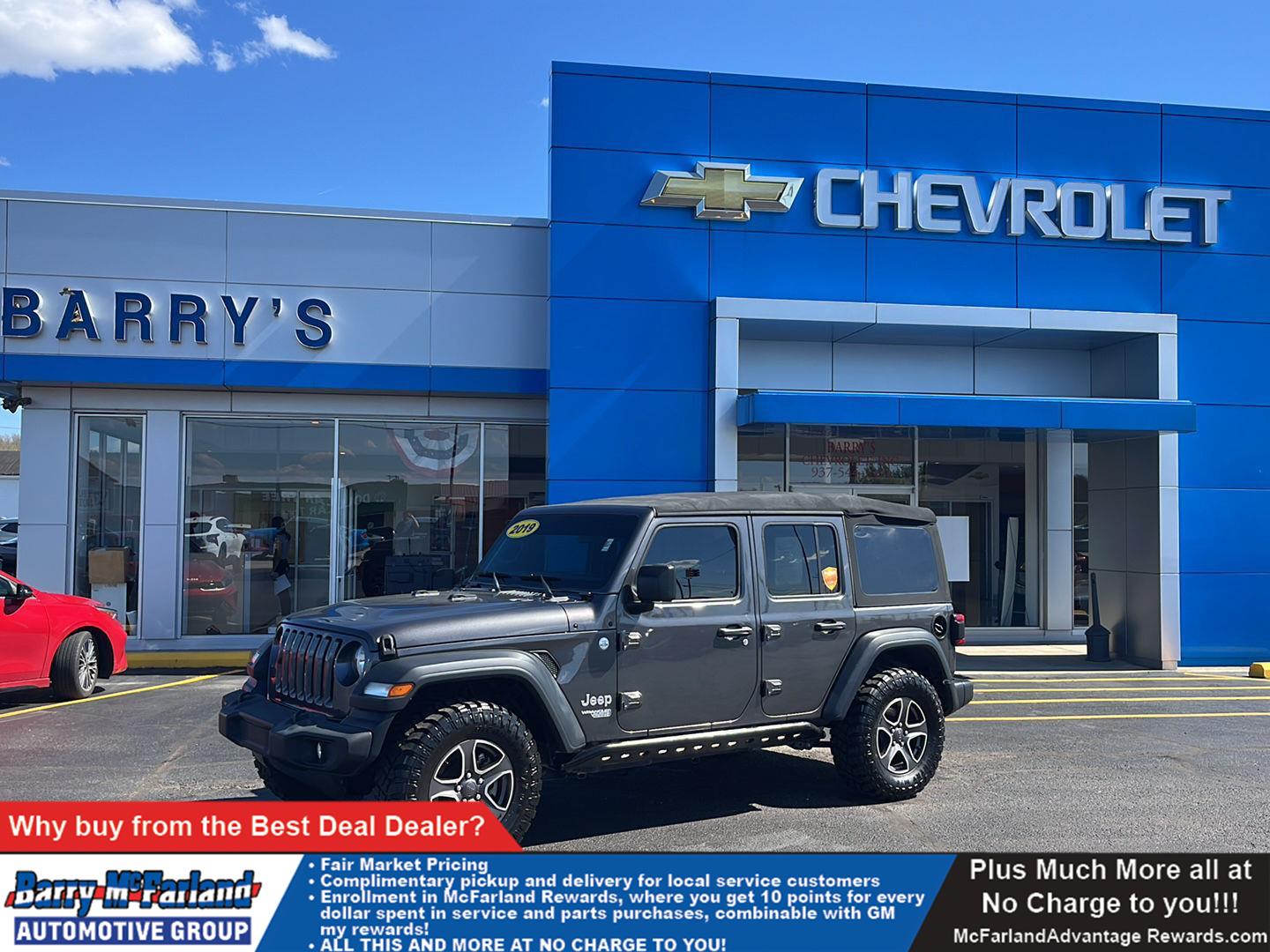 2019 Jeep Wrangler Unlimited Sport S