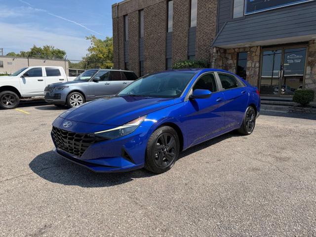 2023 Hyundai Elantra Hybrid Blue