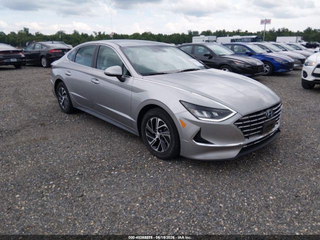 2021 Hyundai Sonata Hybrid Blue
